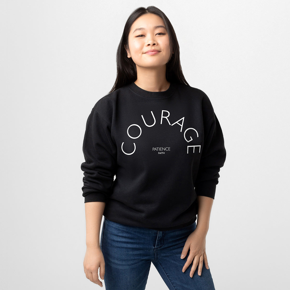 PREMIUM CREW NECK | COURAGE