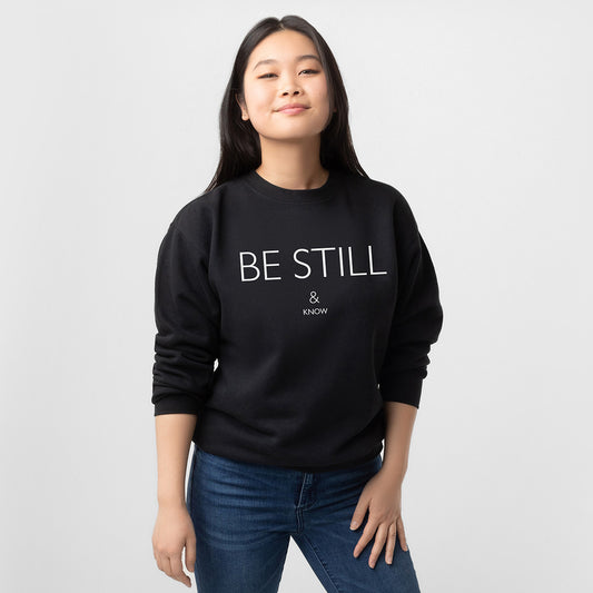 PREMIUM CREW NECK | BE STILL