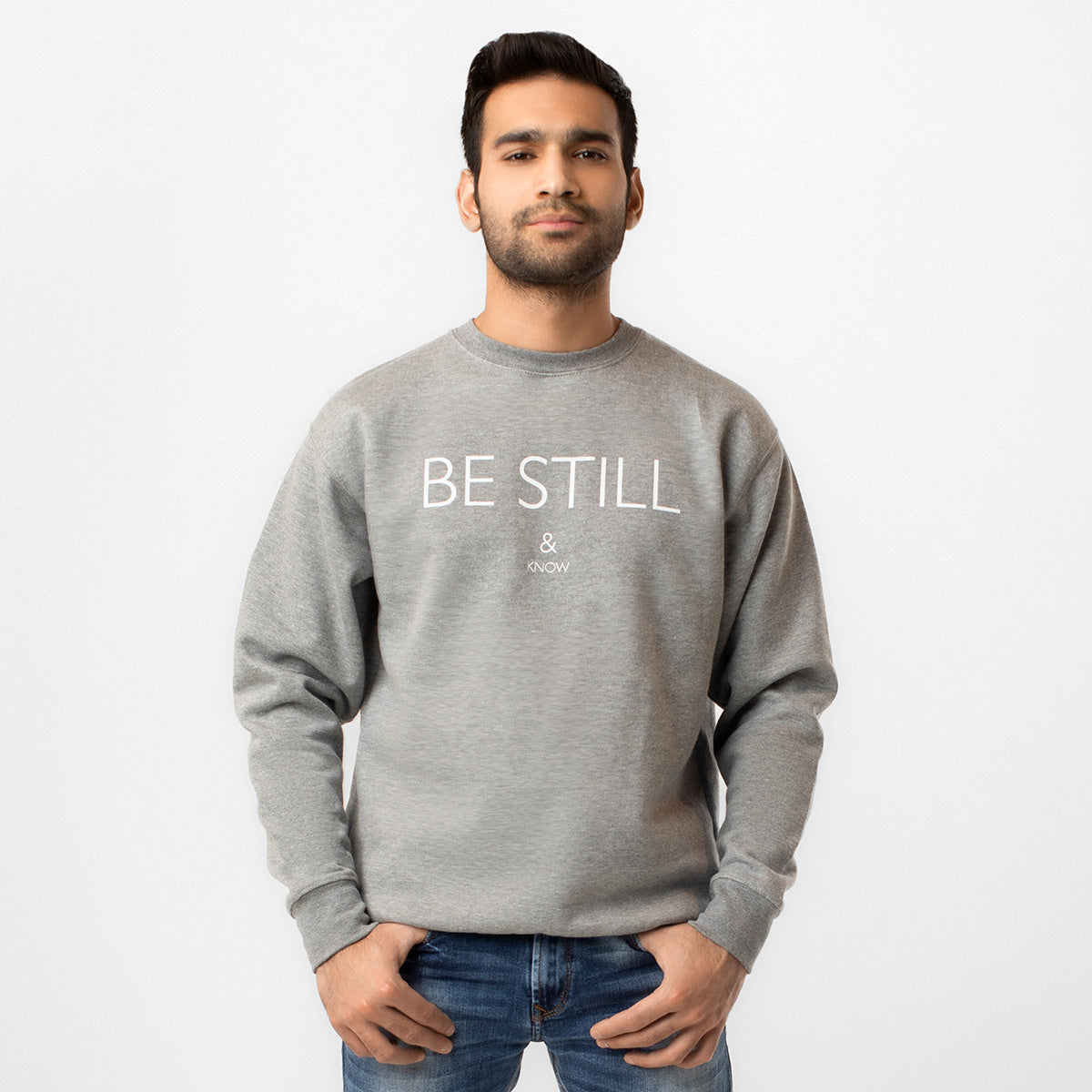 PREMIUM CREW NECK | BE STILL