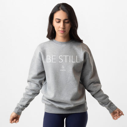 PREMIUM CREW NECK | BE STILL