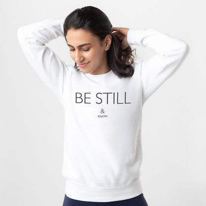 PREMIUM CREW NECK | BE STILL