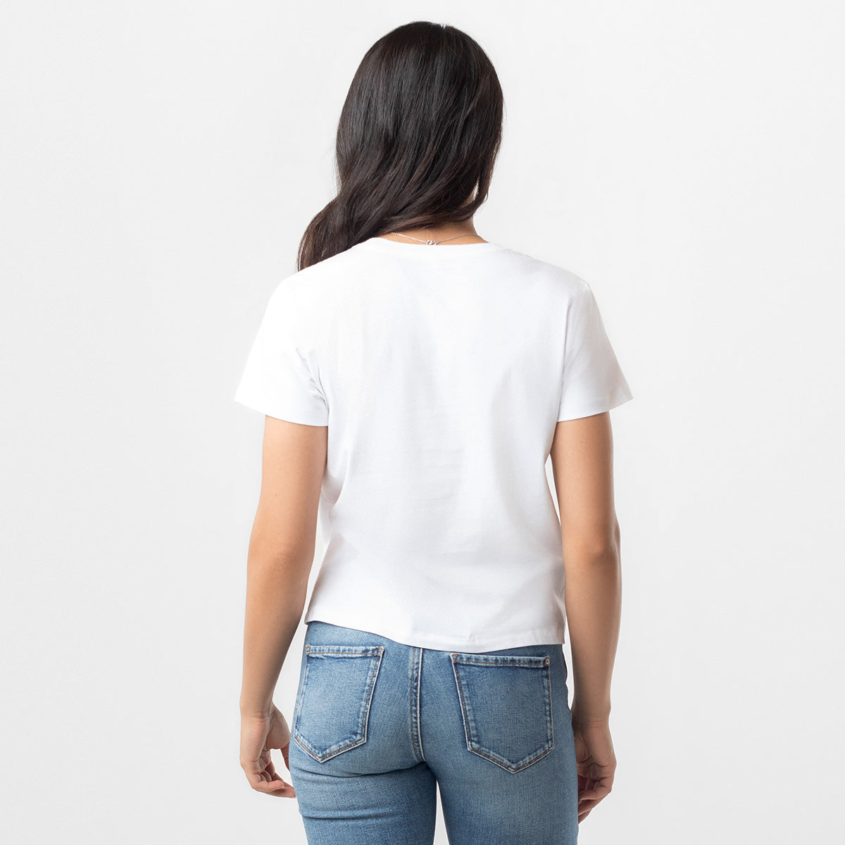 LADIES HIGH-WAISTED TEE | BE STILL