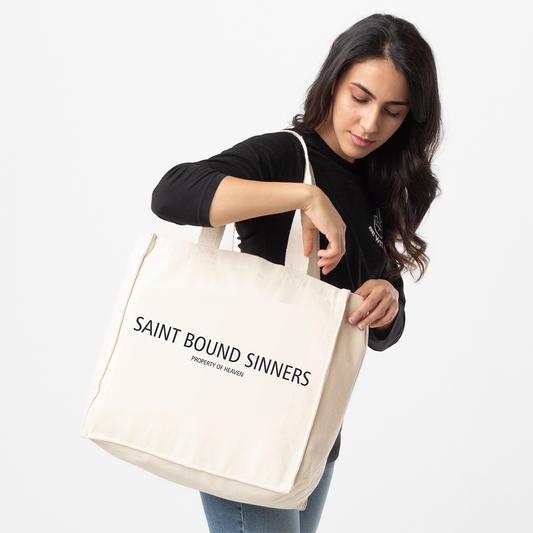 Cotton Canvas Tote Bag | Saint